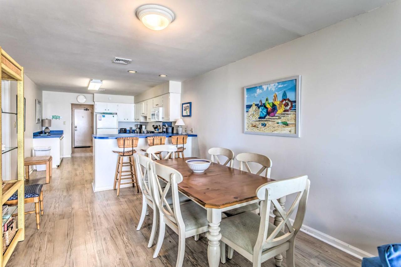 Bright Beachy Condo With Boardwalk Access And Patio! 미를 비치 외부 사진