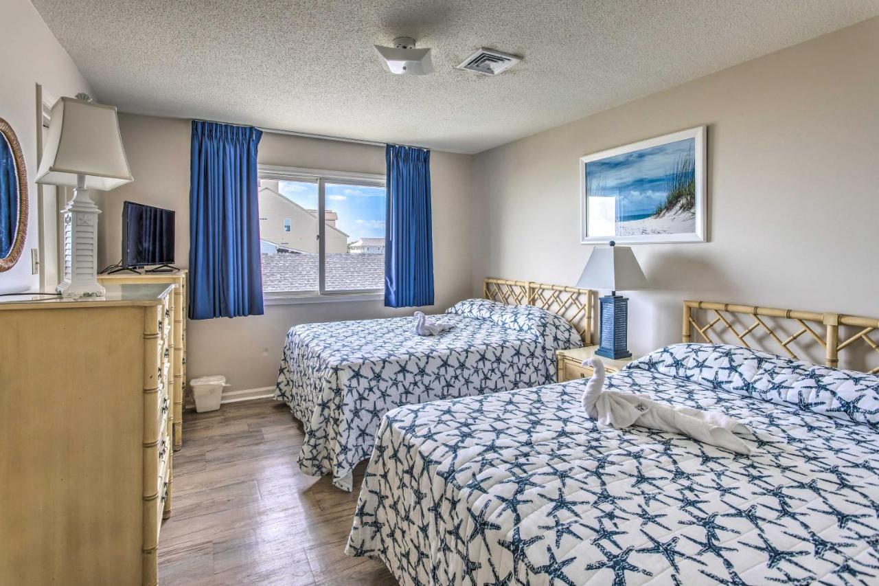 Bright Beachy Condo With Boardwalk Access And Patio! 미를 비치 외부 사진