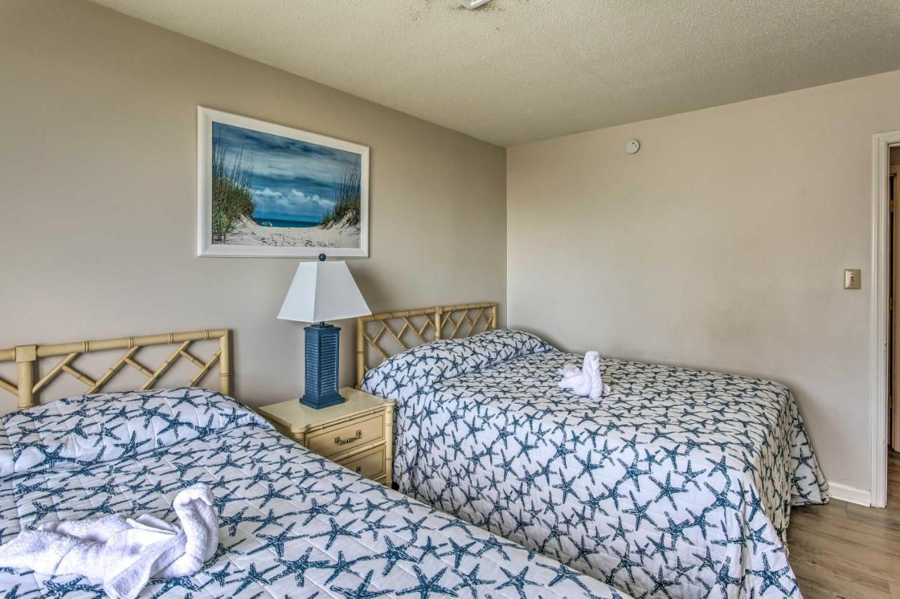 Bright Beachy Condo With Boardwalk Access And Patio! 미를 비치 외부 사진