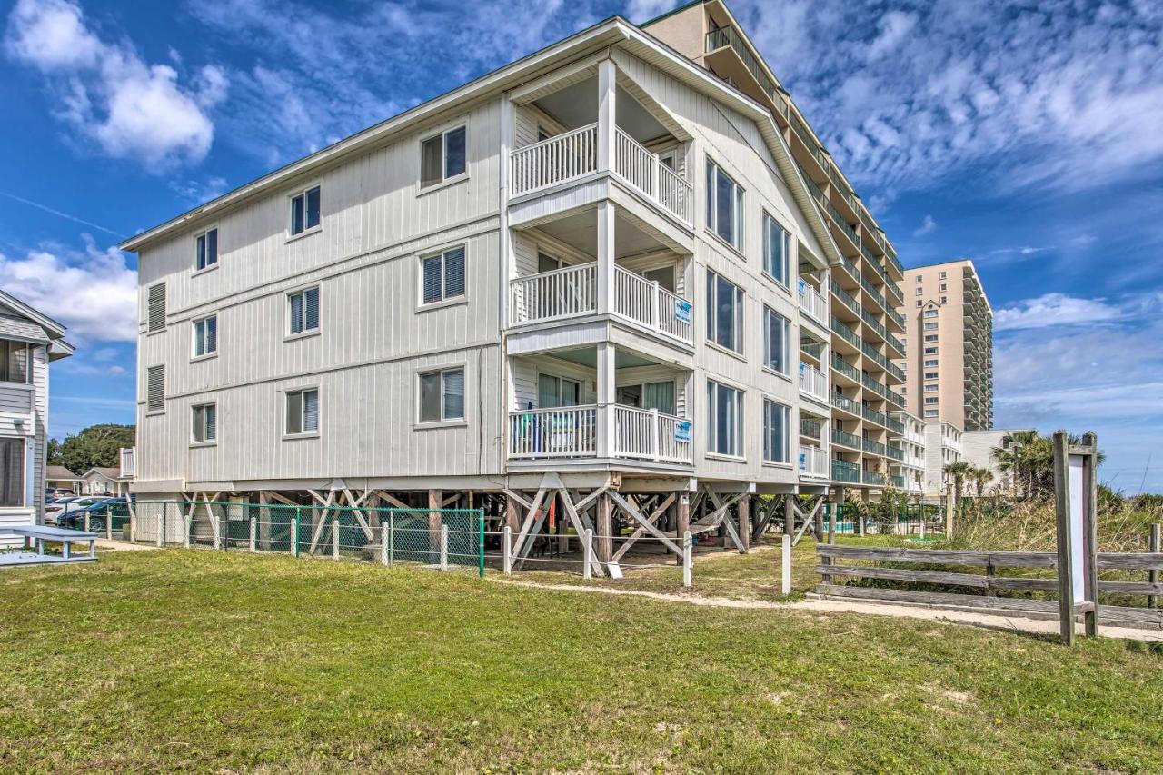 Bright Beachy Condo With Boardwalk Access And Patio! 미를 비치 외부 사진